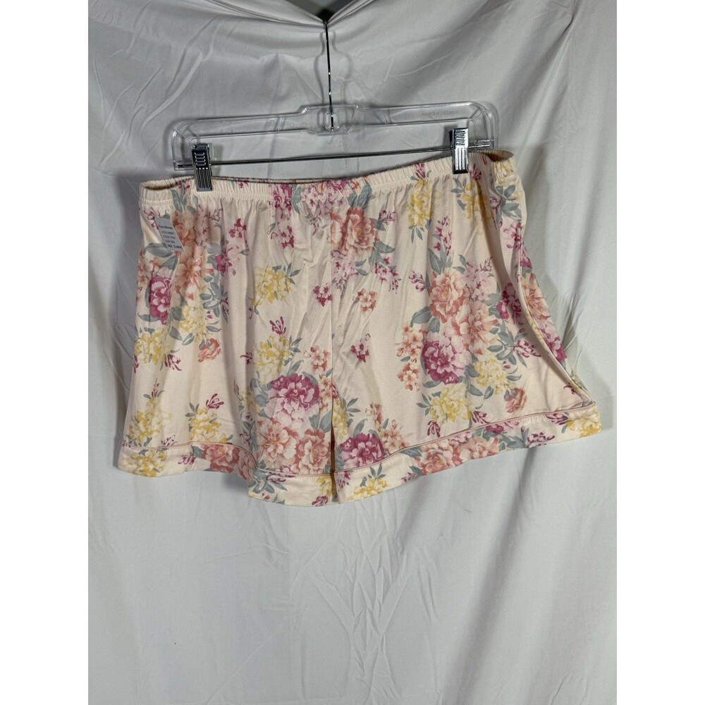 Flora Nikrooz Women’s 2 PC Pajamas Set Size X-Large Color Beige comfy